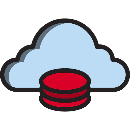 Cloud computing icon