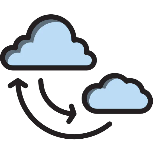 Cloud computing icon