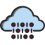 Cloud computing icon 64x64