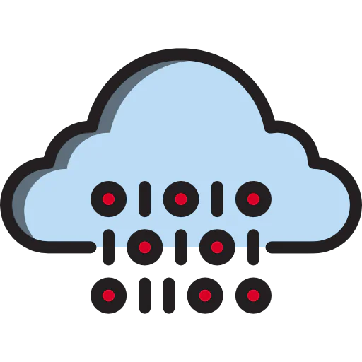 Cloud computing icon