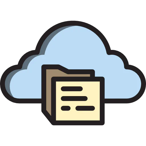 Cloud computing icon
