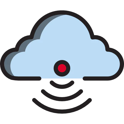 Cloud computing icon