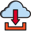 Cloud computing icon 64x64