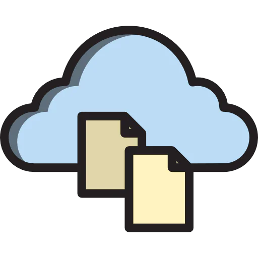 Cloud computing icon