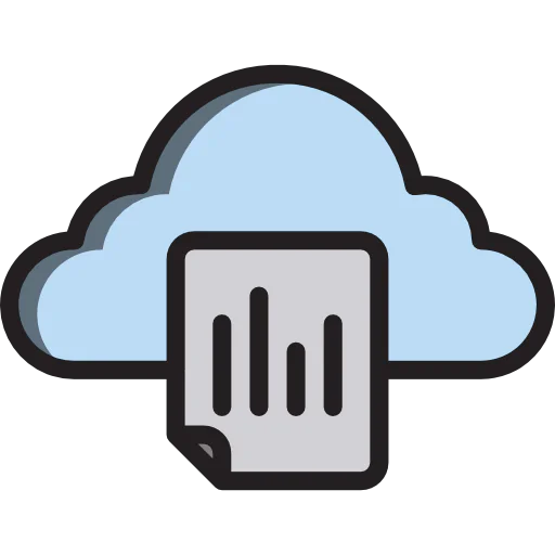 Cloud computing icon