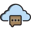 Cloud computing icon 64x64