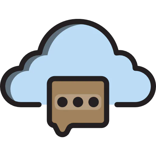 Cloud computing icon