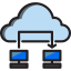 Cloud computing icon 64x64