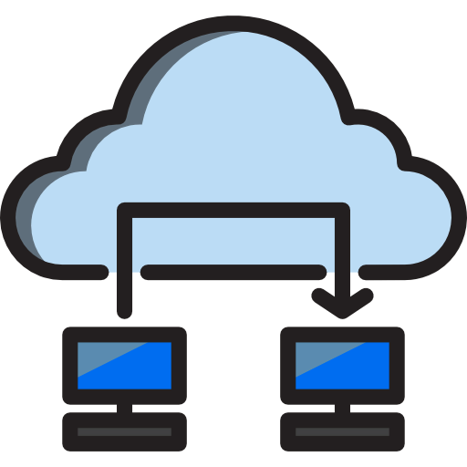 Cloud computing icon