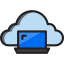 Cloud computing icon 64x64
