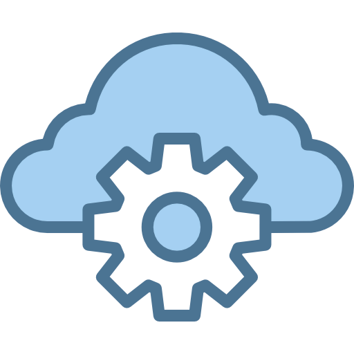 Cloud computing ícone