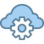 Cloud computing icon 64x64