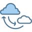 Cloud computing icon 64x64