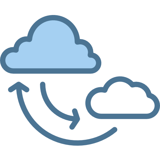 Cloud computing icon