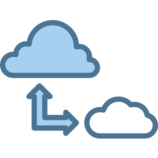 Cloud computing icon