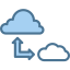 Cloud computing icon 64x64