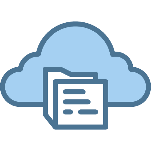 Cloud computing icon
