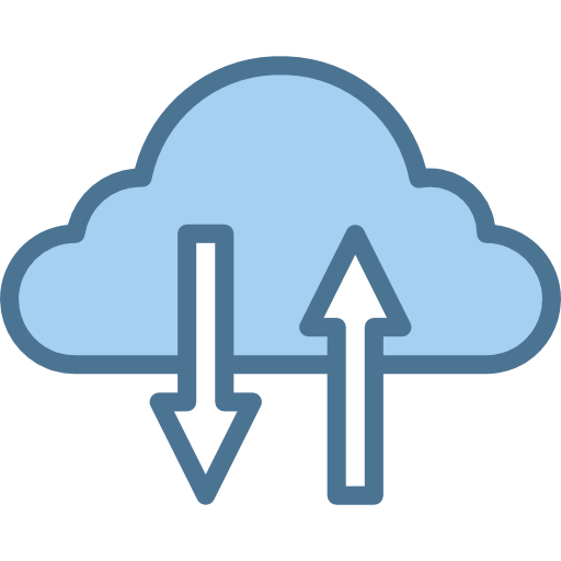 Cloud computing icon