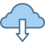 Cloud computing icon 64x64