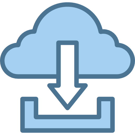 Cloud computing icon