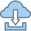 Cloud computing icon 64x64
