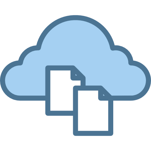 Cloud computing icon