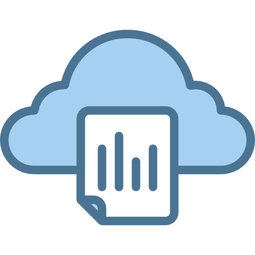 Cloud computing icon