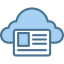 Cloud computing icon 64x64