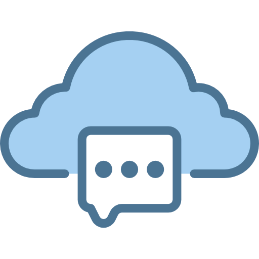 Cloud computing icon