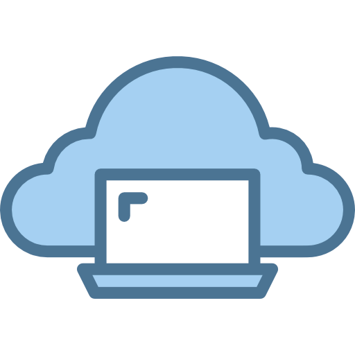 Cloud computing icon