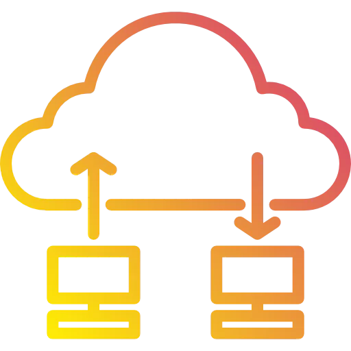 Cloud computing icon