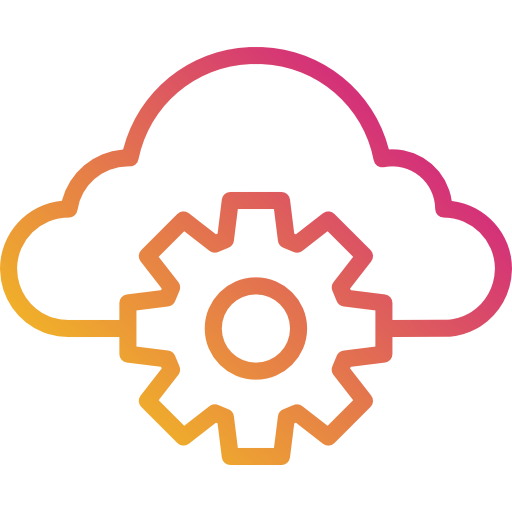 Cloud computing icon