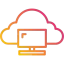 Cloud computing icon 64x64