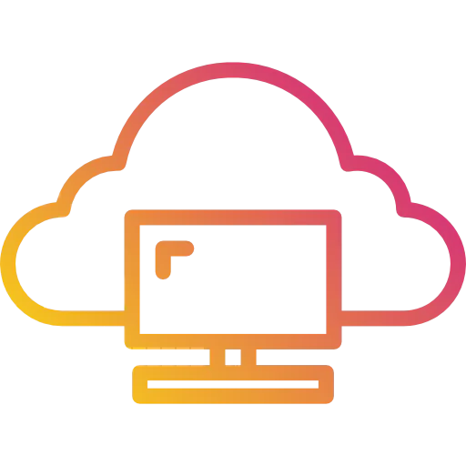 Cloud computing icon