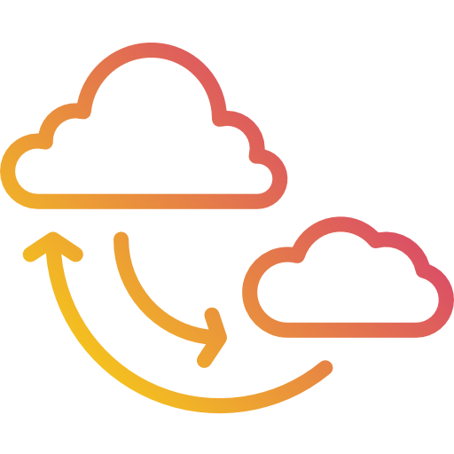Cloud computing icon