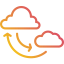 Cloud computing icon 64x64