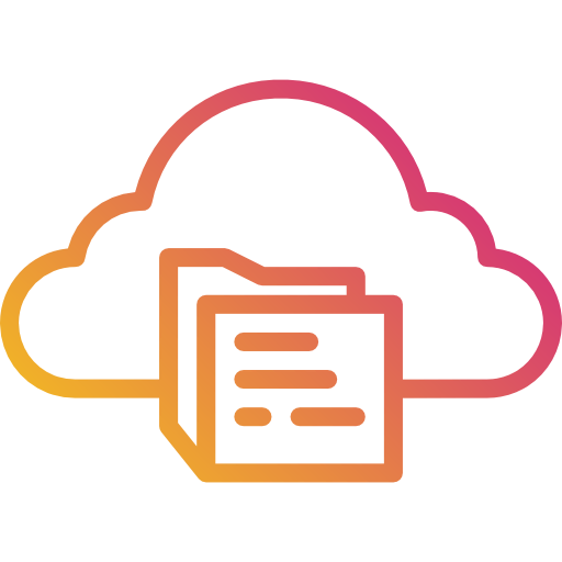 Cloud computing icon