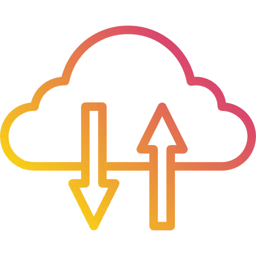 Cloud computing icon