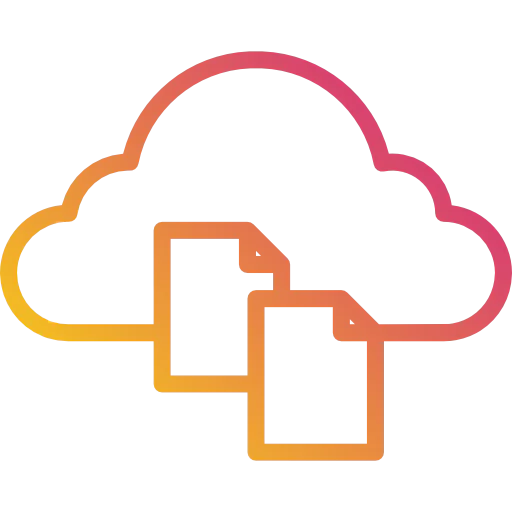 Cloud computing icon