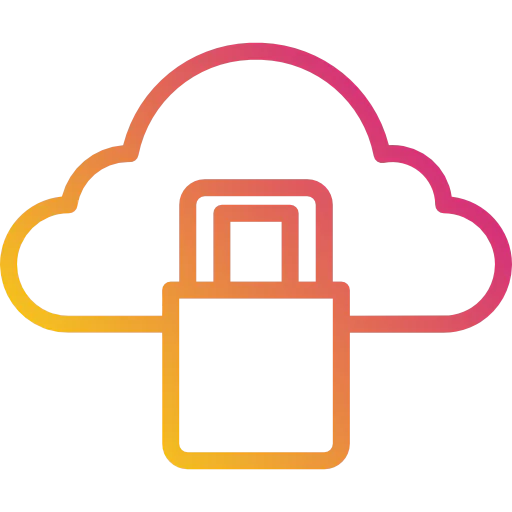 Cloud computing icon