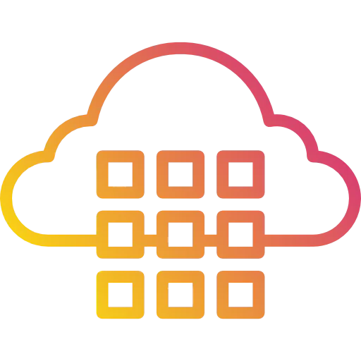 Cloud computing icon