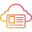 Cloud computing biểu tượng 64x64