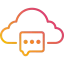 Cloud computing biểu tượng 64x64