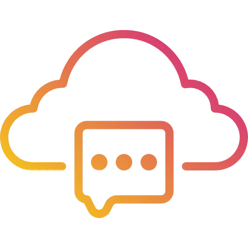 Cloud computing icon