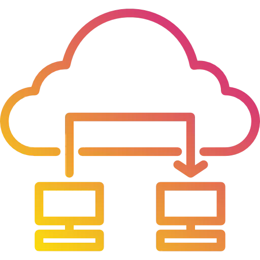 Cloud computing icon