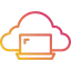 Cloud computing biểu tượng 64x64