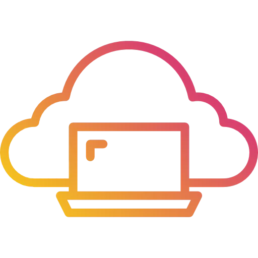 Cloud computing icon
