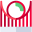 Roller coaster icon 64x64