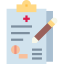 Medical history icon 64x64