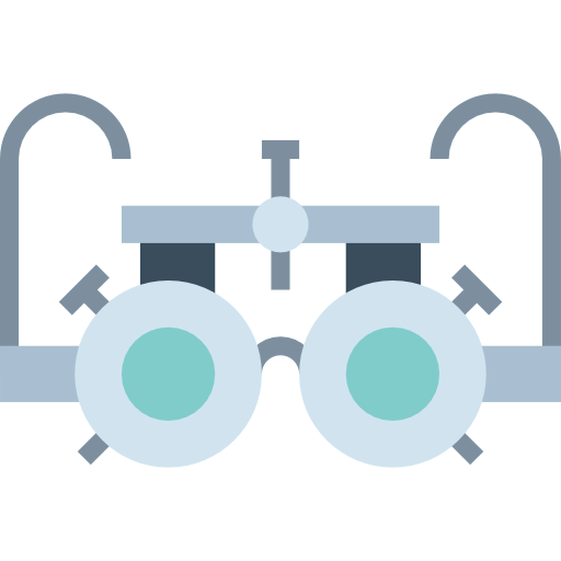 Testing glasses icon